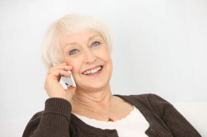 femme téléphone